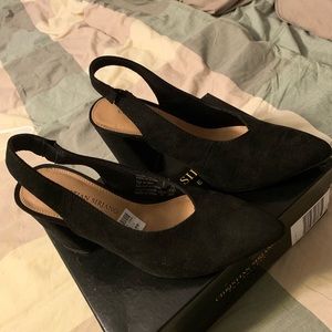 Black heels